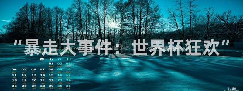 2026年世界杯：“暴走大事件：世界杯狂欢”